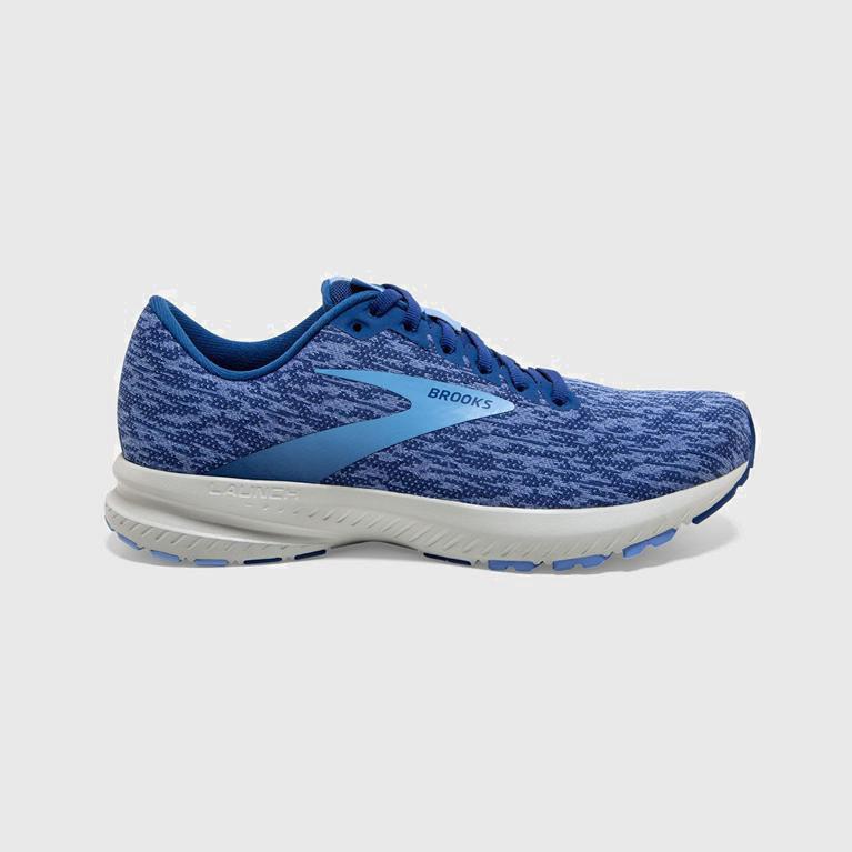 Brooks Women's Launch 7 Road Running Shoes Singapore - Blue (10394-LDZR)